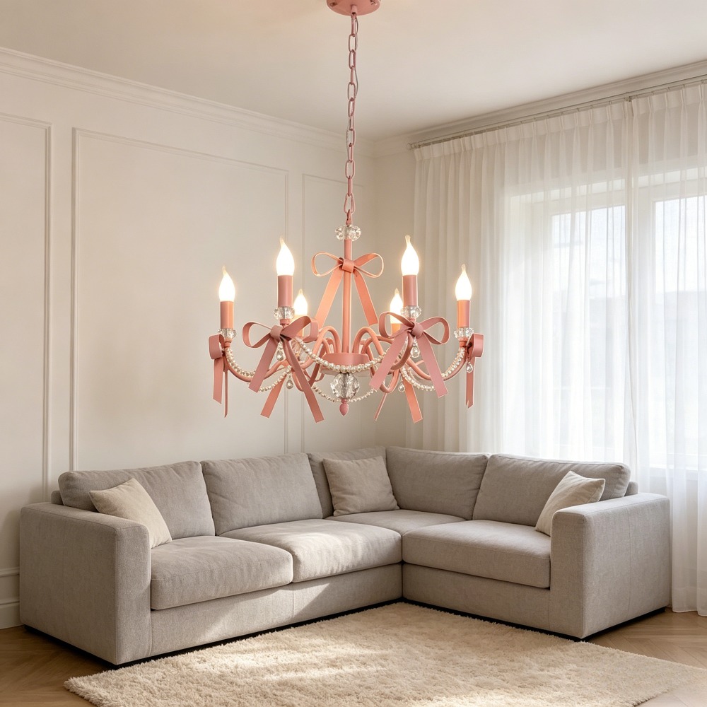 Baby Nursery Chandelier - إضاءة ثريا حديثة على الطراز الكوري