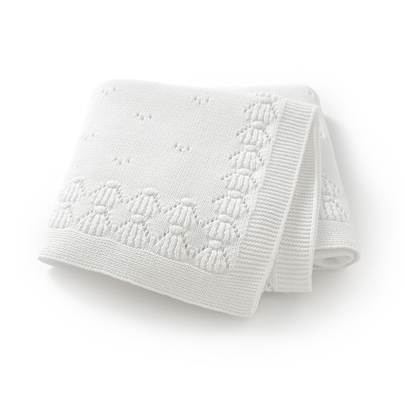 Baby Nursery Mat - بطانيات قطنية للأطفال مقاس 90×70 سم،