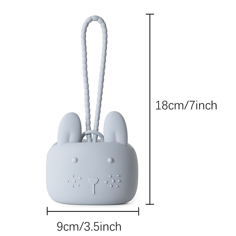1 قطعة حافظة حامل لهاية سيليكو - مراجعة Pacifier Sterilizer Case وسعره