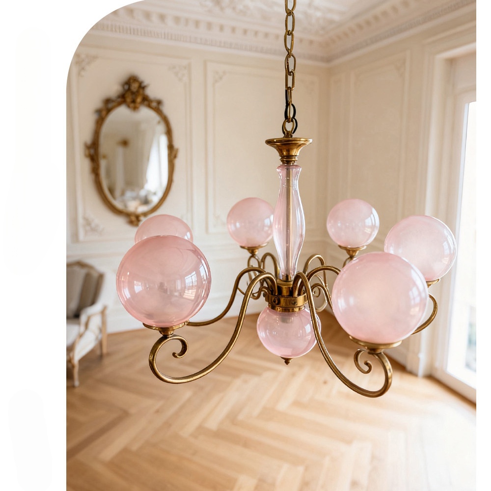 مصباح معلق أمريكي من الحديد ال - مراجعة Baby Nursery Chandelier وسعره