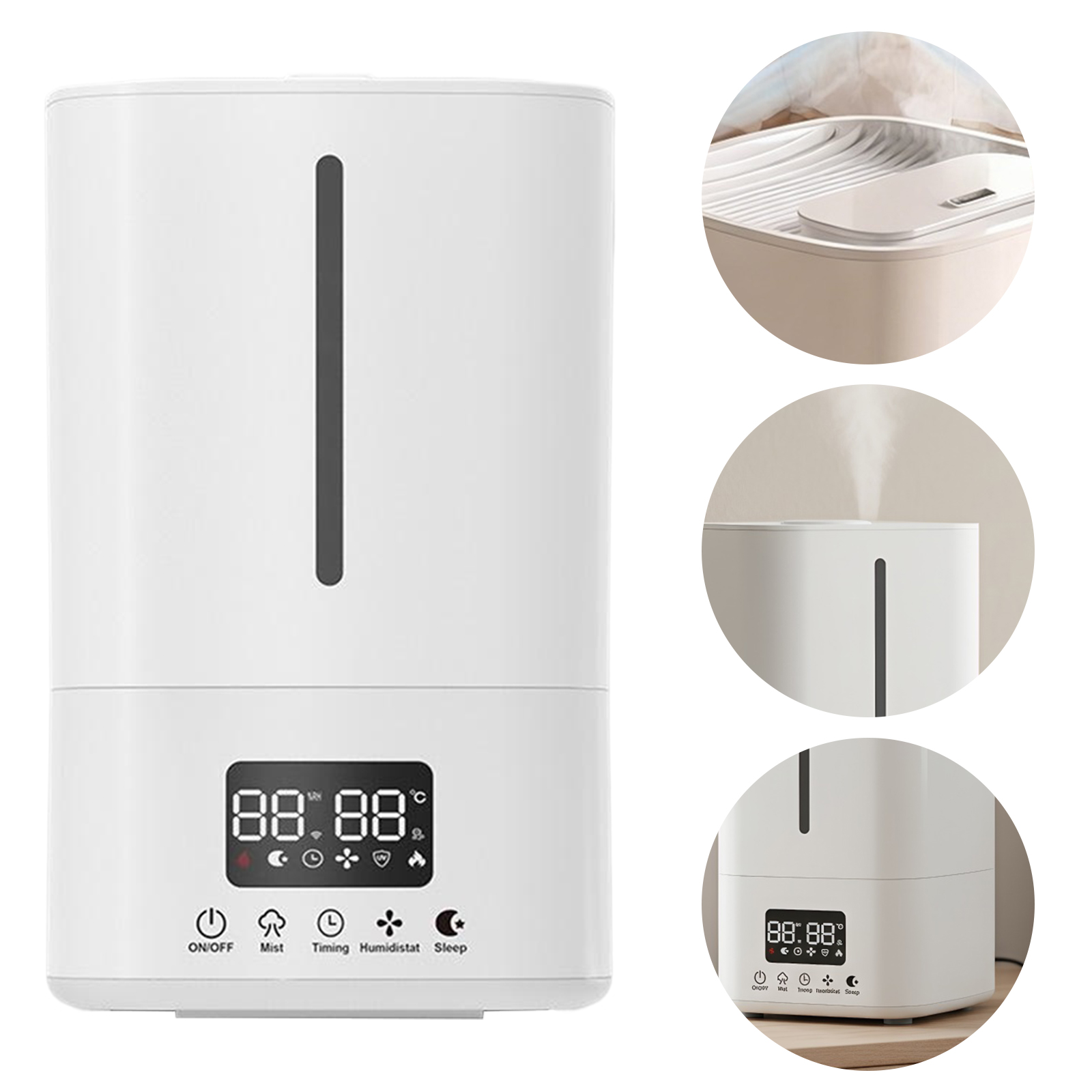 جهاز ترطيب ذكي سعة 5 لتر مع من - مراجعة Baby Nursery Humidifier وسعره