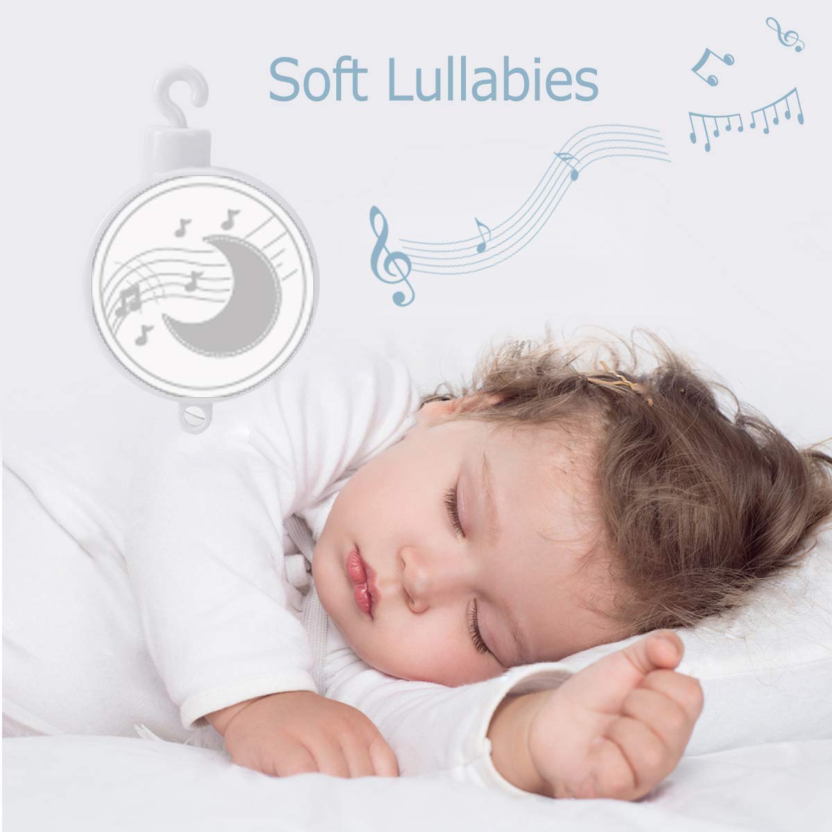 سرير الطفل الهواتف المحمولة خش - مراجعة Crib Mobile Musical وسعره