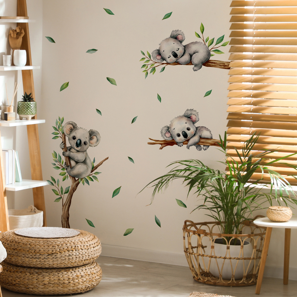 الكرتون كوالا تسلق شجرة فرع مل - مراجعة Wall Decal Nursery وسعره