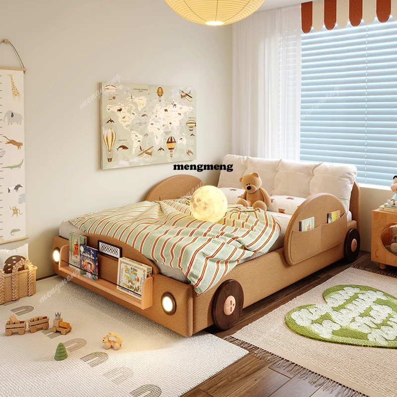 سرير أطفال AB03 بتصميم سيارة ب - مراجعة Bed Rail Toddler وسعره