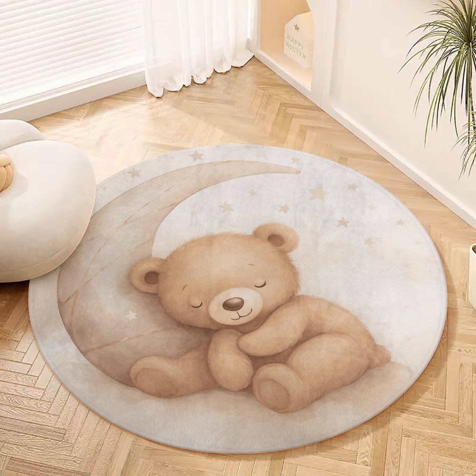 سجادة أرضية دائرية ناعمة من ال - مراجعة Baby Nursery Mat وسعره
