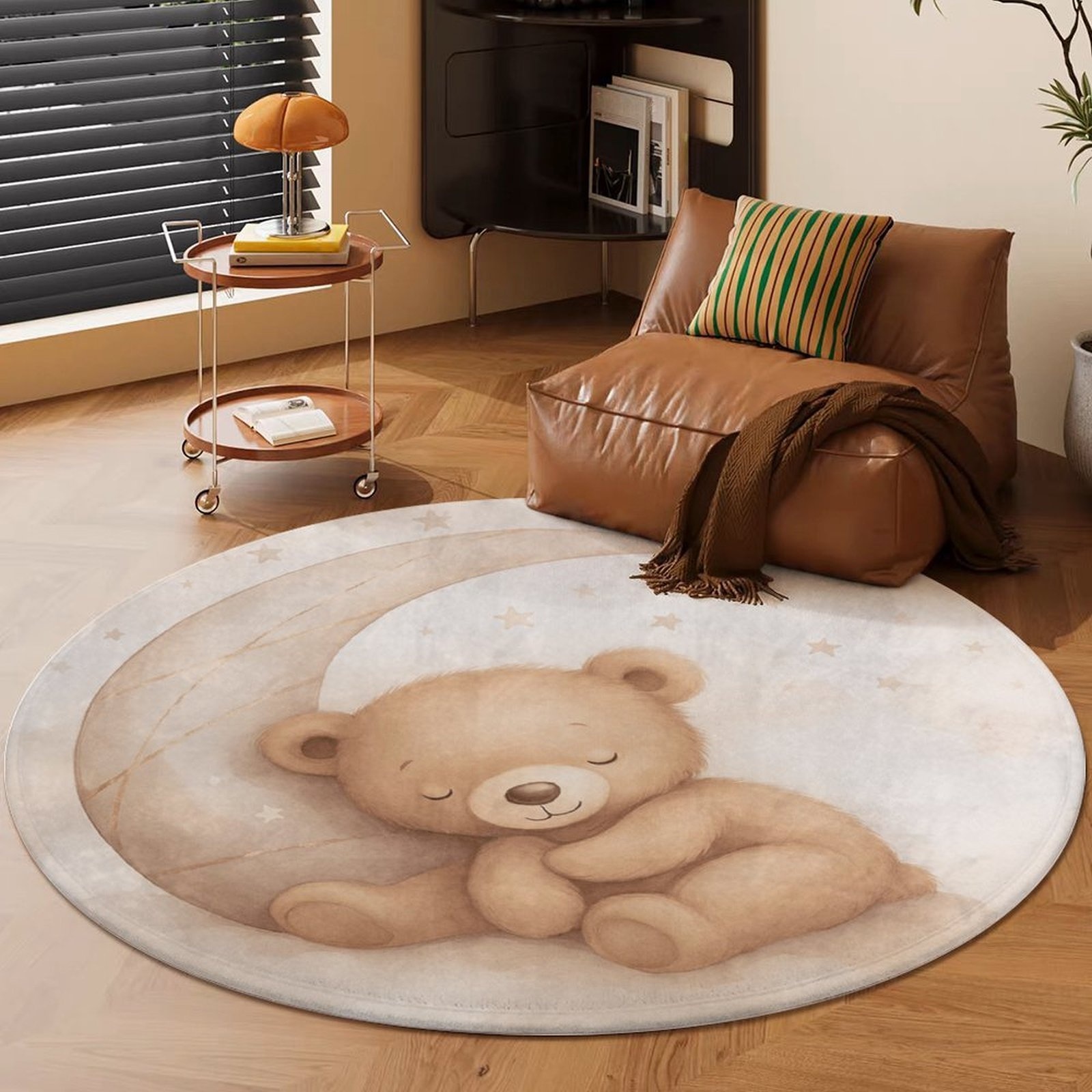 سجادة أرضية دائرية ناعمة من ال - مراجعة Baby Nursery Mat وسعره