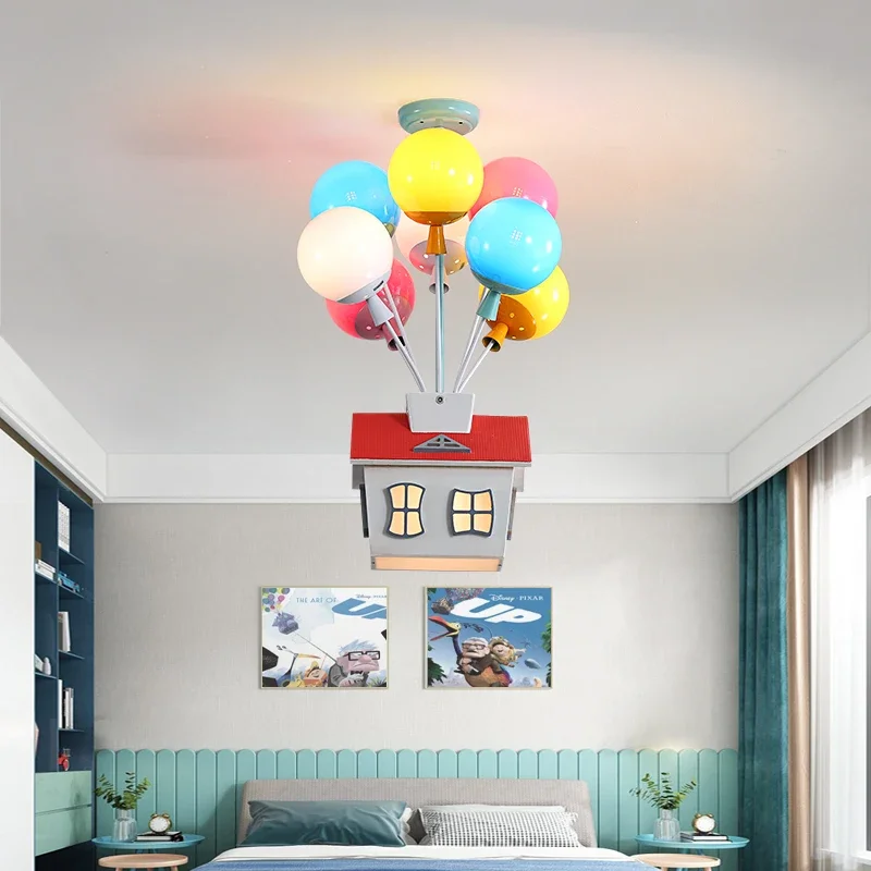 2026 بالون ملون منزل ثريا خشبي - مراجعة Baby Nursery Chandelier وسعره