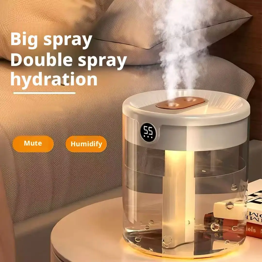 مرطب ثلاثي الرذاذ هادئ بحجم رذ - مراجعة Baby Nursery Humidifier وسعره