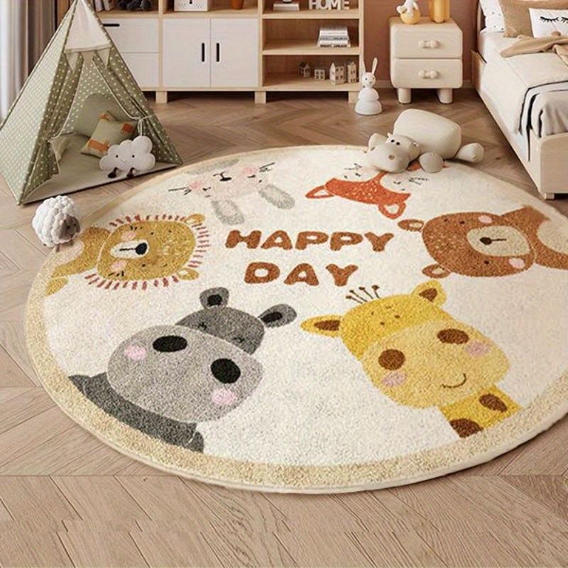 سجادة دائرية لطيفة من البوليست - مراجعة Baby Nursery Mat وسعره