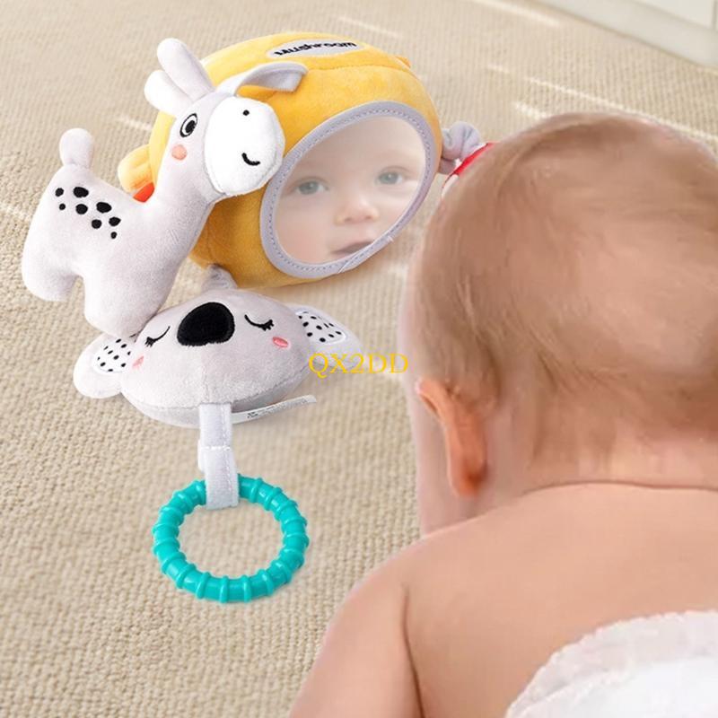 QX2D لعبة سرير الحيوانات القطي - مراجعة Crib Mobile Musical وسعره