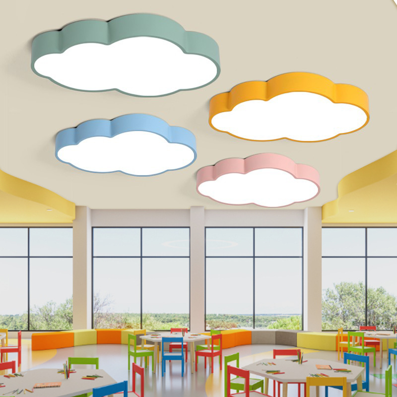 مصباح معلق على شكل سحابة بتصمي - مراجعة Baby Nursery Chandelier وسعره