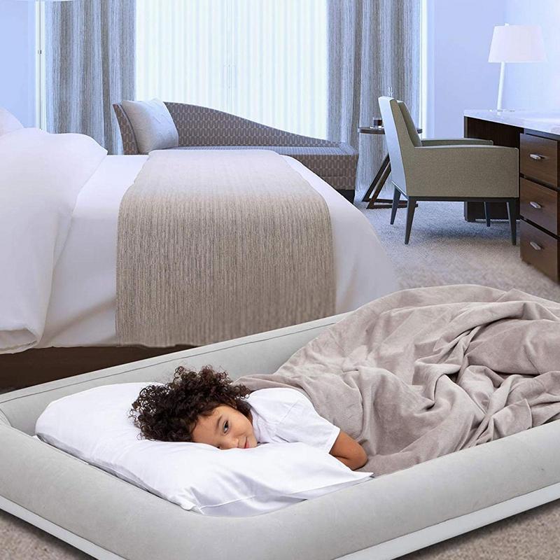 سرير بيبي قابل للنفخ قابل للطي - مراجعة Bed Rail Toddler وسعره
