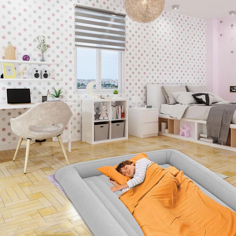 سرير بيبي قابل للنفخ قابل للطي - مراجعة Bed Rail Toddler وسعره