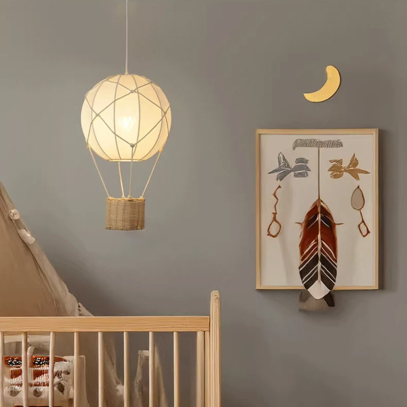 منطاد الهواء الساخن الثريات LE - مراجعة Baby Nursery Chandelier وسعره