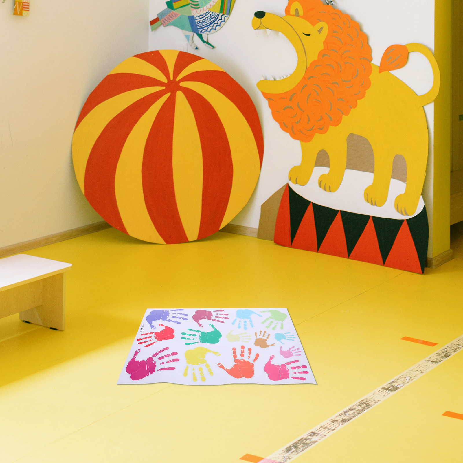 ملصقات جدارية ملونة بطباعة H م - مراجعة Wall Decal Nursery وسعره