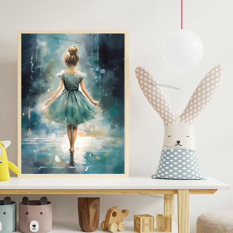 لوحة فنية جدارية على القماش لف - مراجعة Baby Nursery Paintings وسعره
