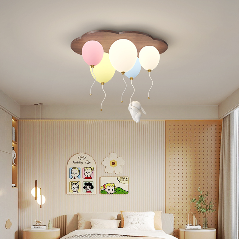 سحابة بالون LED مصباح السقف خش - مراجعة Baby Nursery Chandelier وسعره