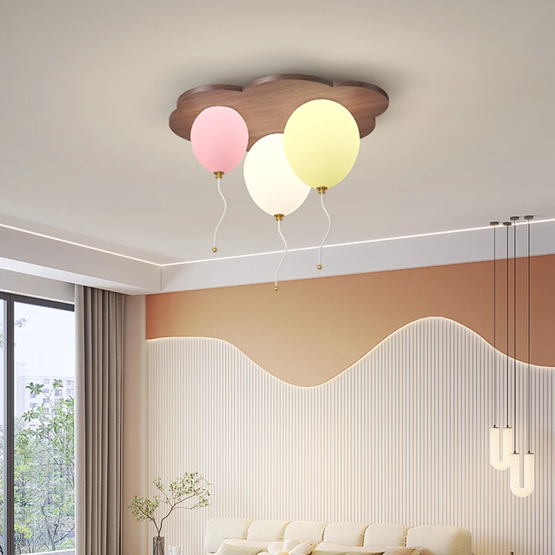 سحابة بالون LED مصباح السقف خش - مراجعة Baby Nursery Chandelier وسعره