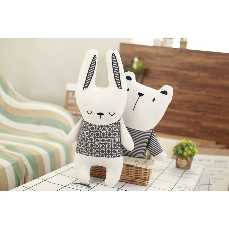 دمية محشوة بالقطن على شكل أرنب - مراجعة Baby Nursery Toy وسعره