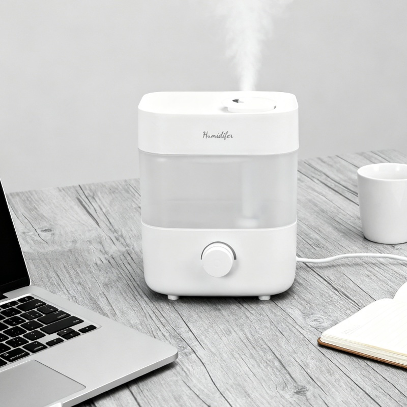 مرطب هواء بسعة 2 لتر مع رذاذ ب - مراجعة Baby Nursery Humidifier وسعره