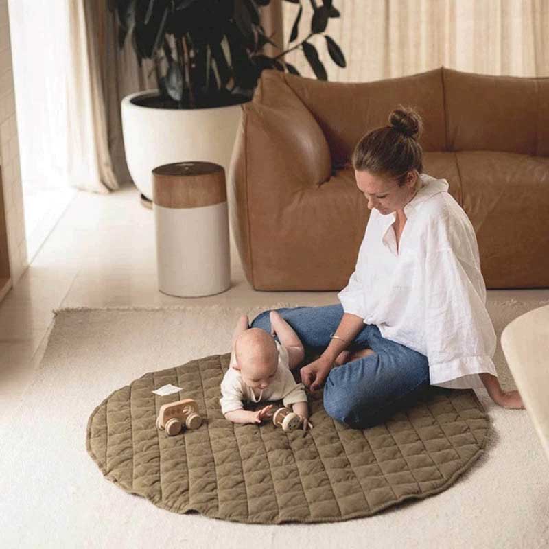 115 سنتيمتر تلعب حصيرة شعرية ا - مراجعة Baby Nursery Mat وسعره