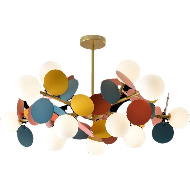 الثريات الحديثة Led الملونة فر - مراجعة Baby Nursery Chandelier وسعره