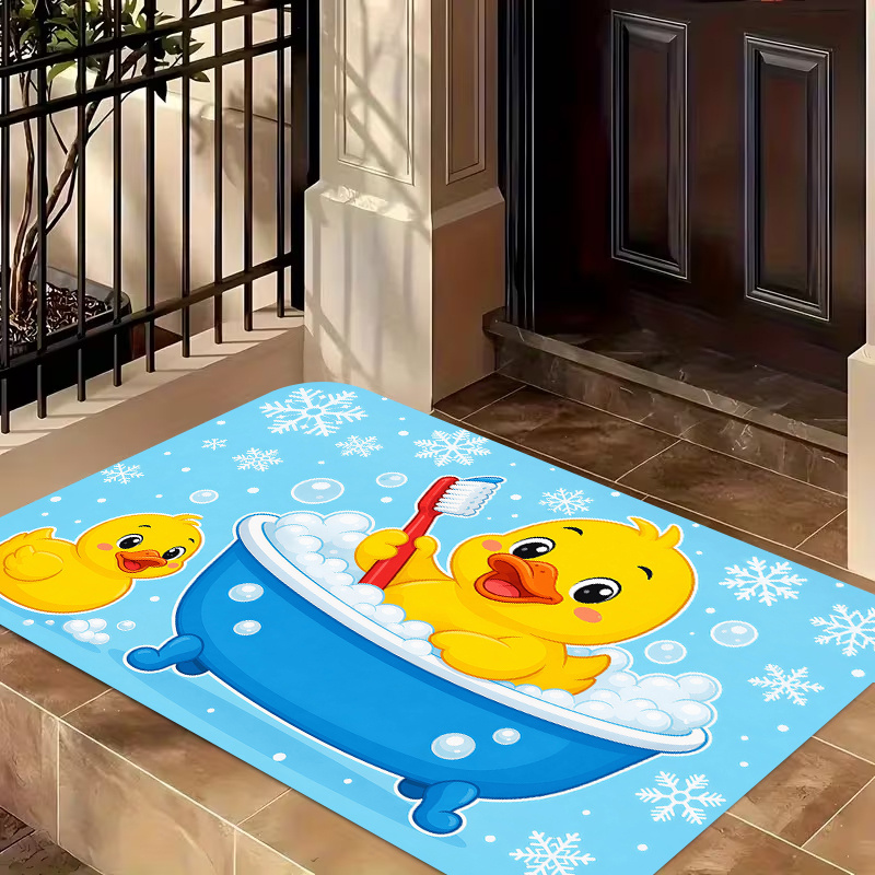 سجادة حمام على شكل بطة صفراء ل - مراجعة Baby Nursery Mat وسعره