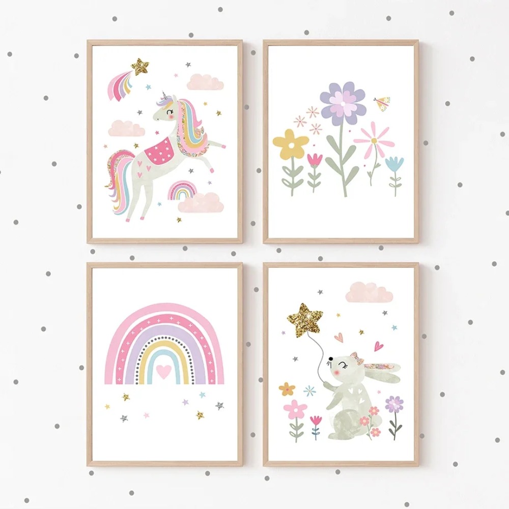 لوحة فنية جدارية لغرفة الأطفال - مراجعة Baby Nursery Paintings وسعره