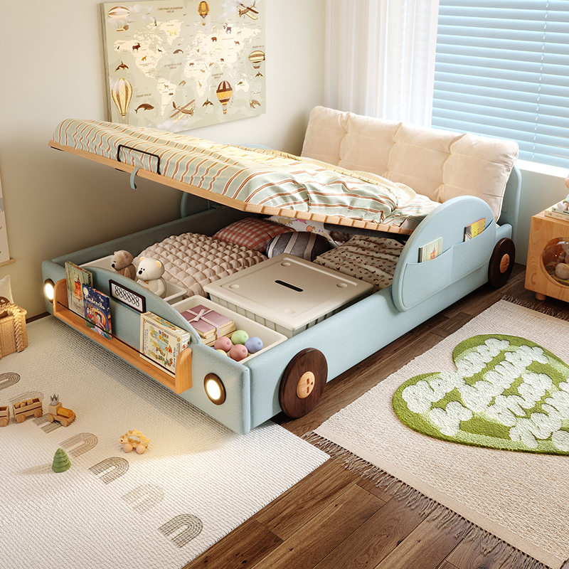سرير أطفال بسيط على شكل سيارة، - مراجعة Bed Rail Toddler وسعره