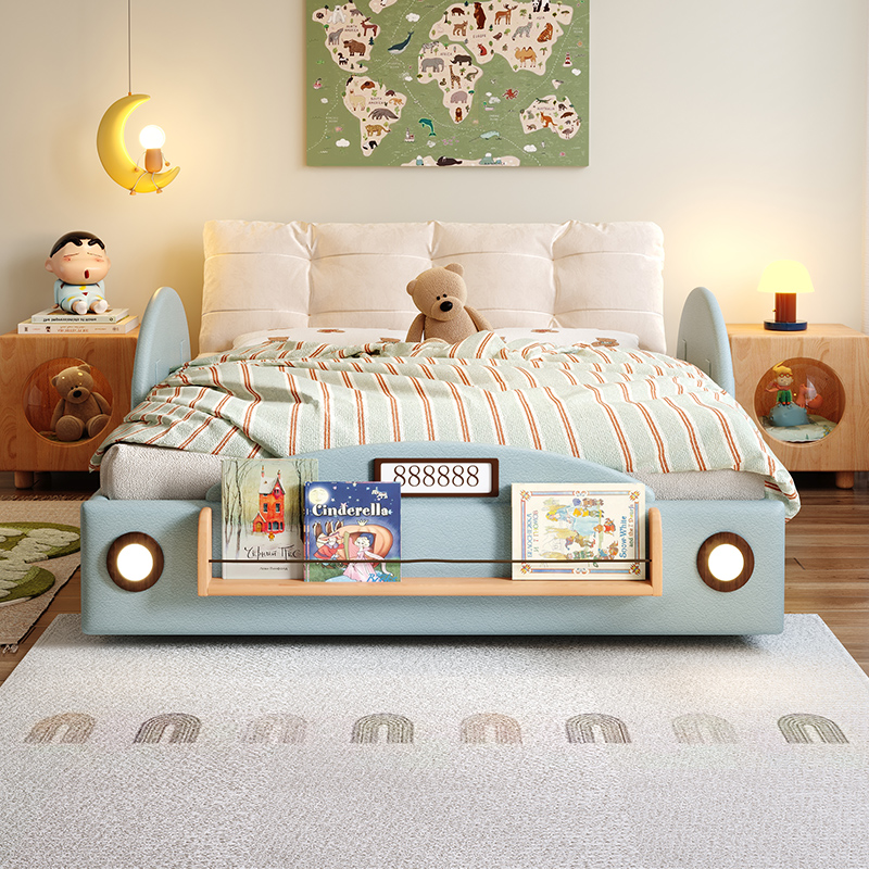 سرير أطفال بسيط على شكل سيارة، - مراجعة Bed Rail Toddler وسعره