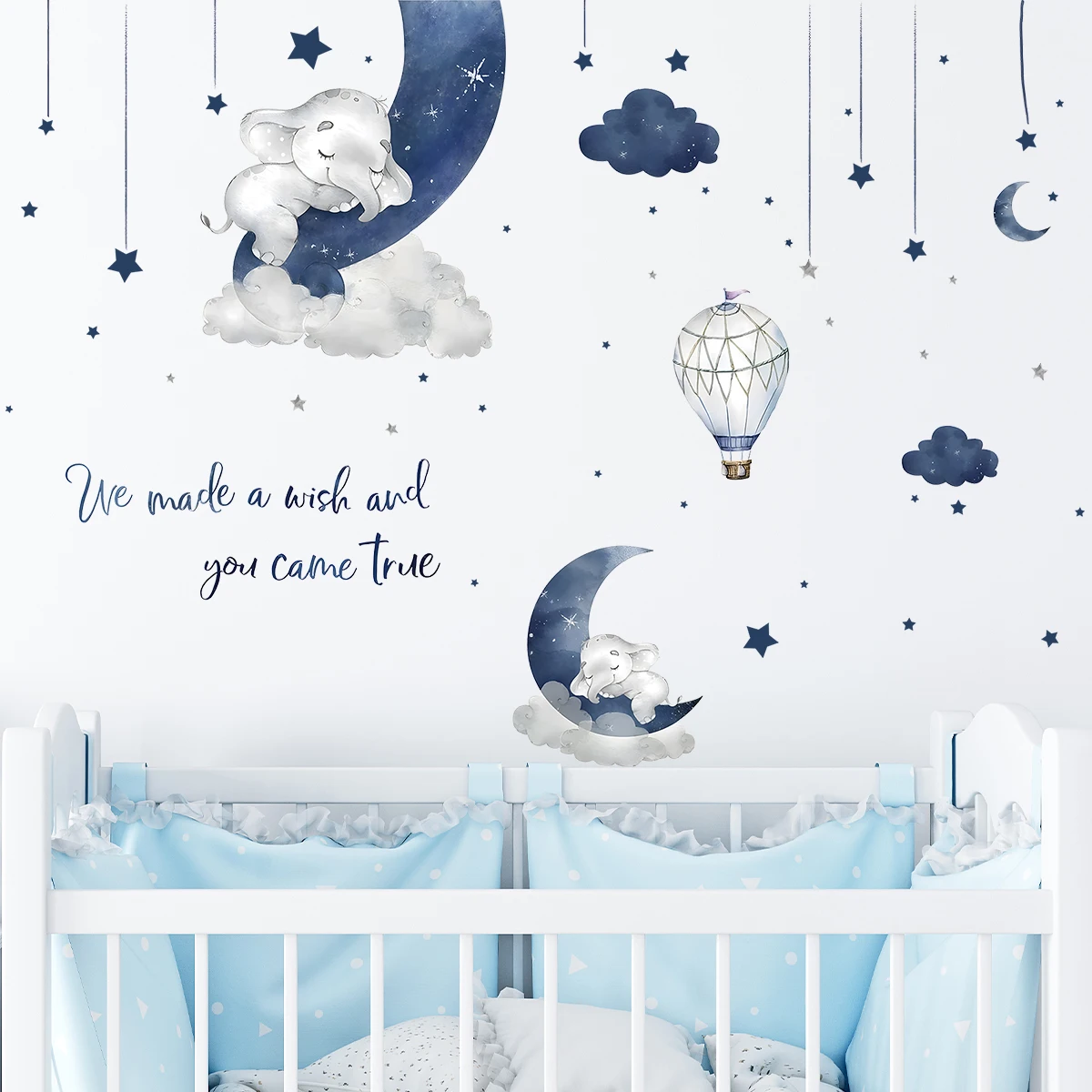 قطعة واحدة من ملصقات الحائط عل - مراجعة Baby Nursery Girl Room وسعره