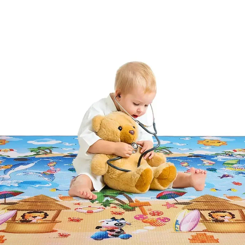 0.5 سنتيمتر سميكة الطفل الزحف  - مراجعة Baby Nursery Mat وسعره