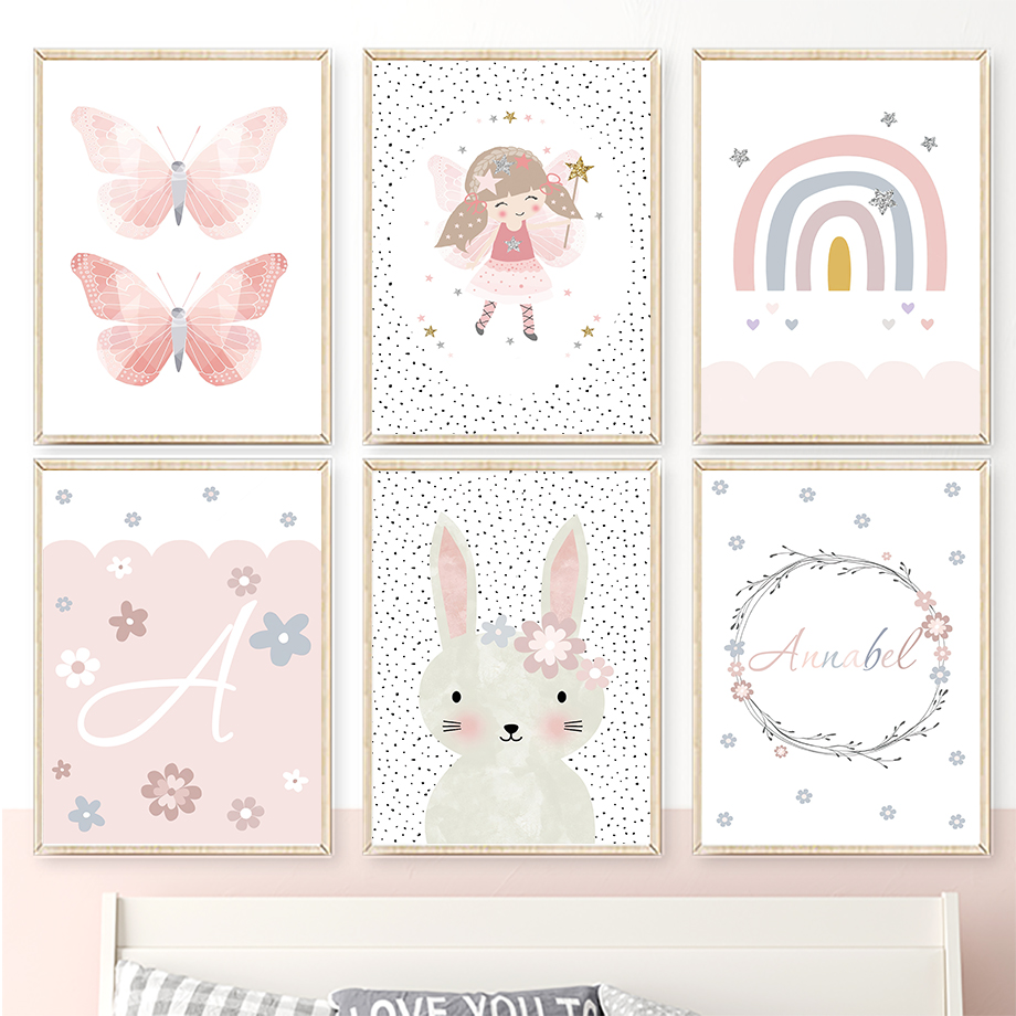 لوحة فنية جدارية لطيفة بتصميم  - مراجعة Baby Nursery Paintings وسعره