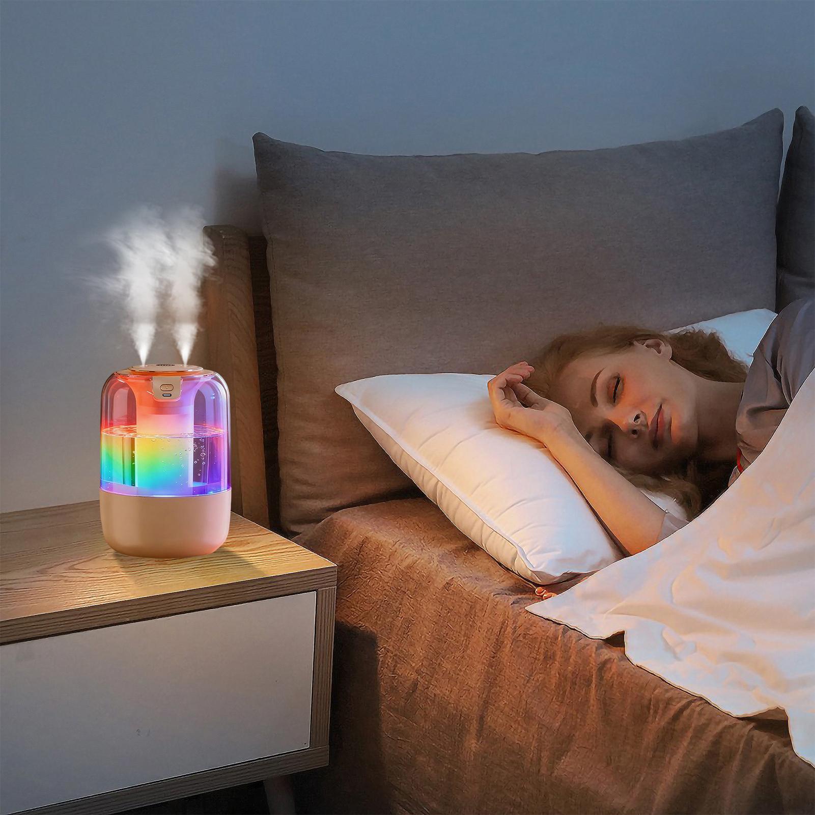 مرطب غرفة النوم مع ضوء ليلي، م - مراجعة Baby Nursery Humidifier وسعره