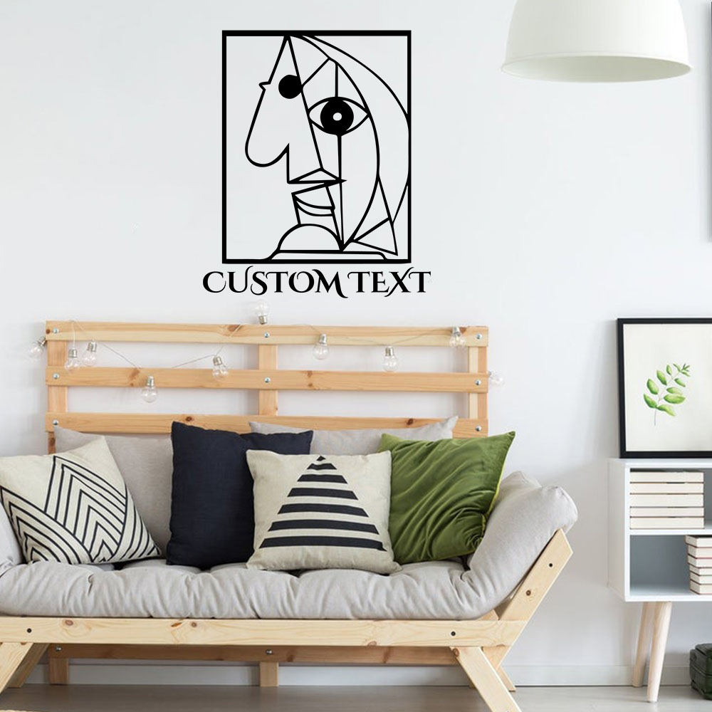 ملصقات جدارية فنية تجريدية إبد - مراجعة Wall Decal Nursery وسعره